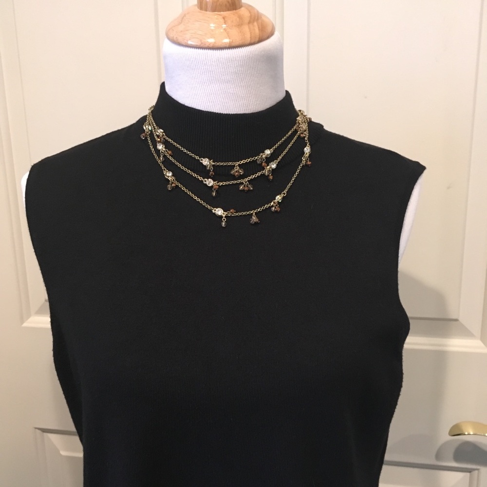 LOFT three strand necklace - Picture 3 of 4